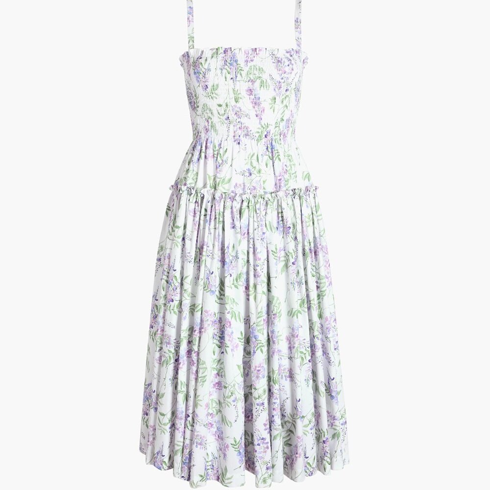Hill house Seraphina Midi Nap Dress - Wisteria